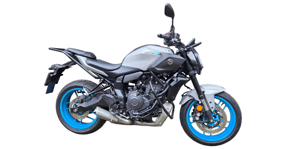 De lesmotor van Verkeersschool Harms